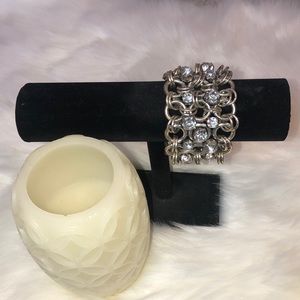 Adjustable Ring and Bling Bangle